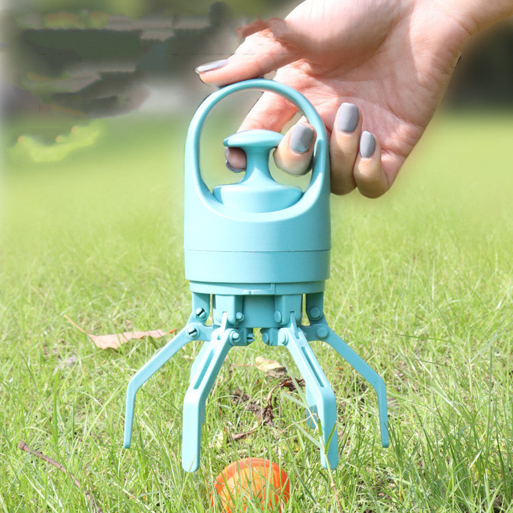 Portable Lightweight Dog Pooper Scooper With Built-in Poop Bag Dispenser Pet Toilet Picker