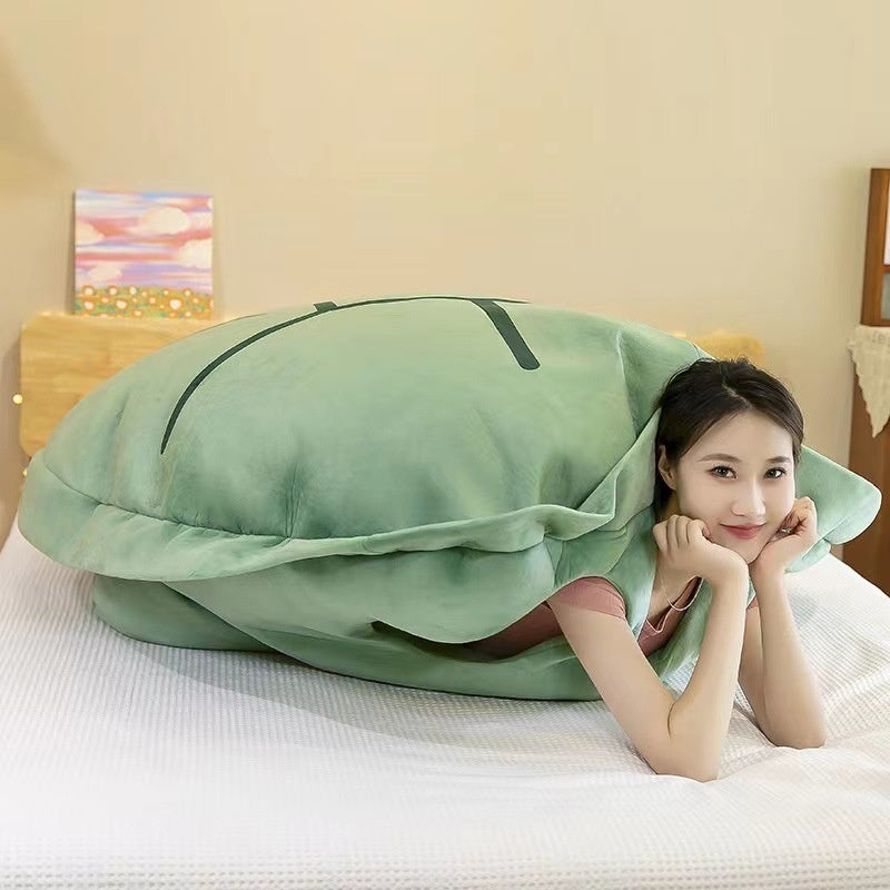 New Turtle Shell Pillow Funny Big Shell Sleeping Pillow For Sleeping Women