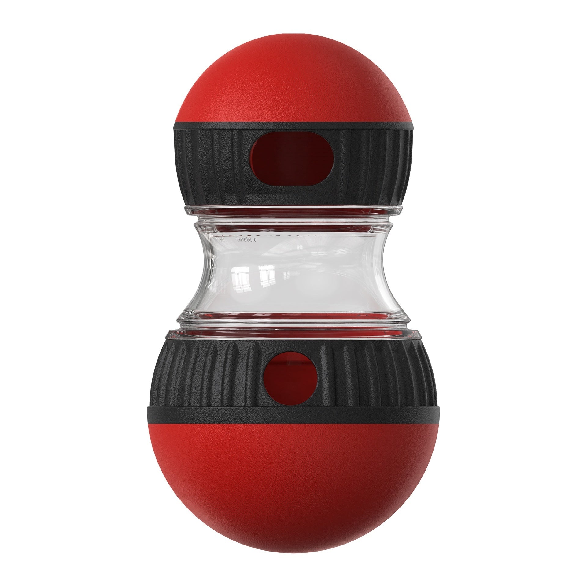 Food Dispensing Dog Toy Ball Puzzle Toys Interactive Slowly Feeding Red In Stock