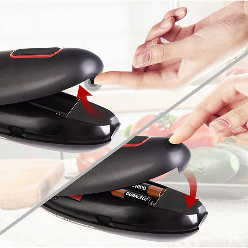 Electric Can Opener Automatic Jar Bottle Can Machine One Touch Opener Tool Gadgets