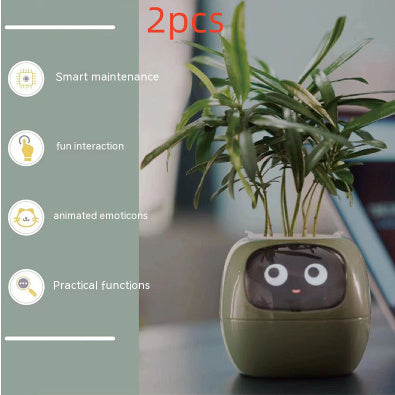 Smart Planter Endless Fun Over 49 Rich Expressions 7 Smart Sensors And AI Chips Set1 Small