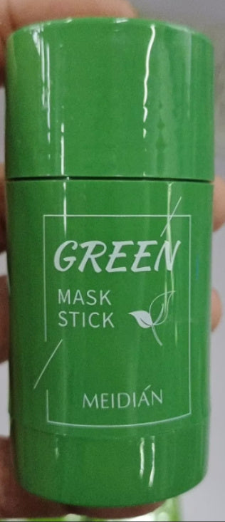 Cleansing Green Tea Mask Stick Oil Control Whitening Mask Skin Care Green Tea Mud Mask