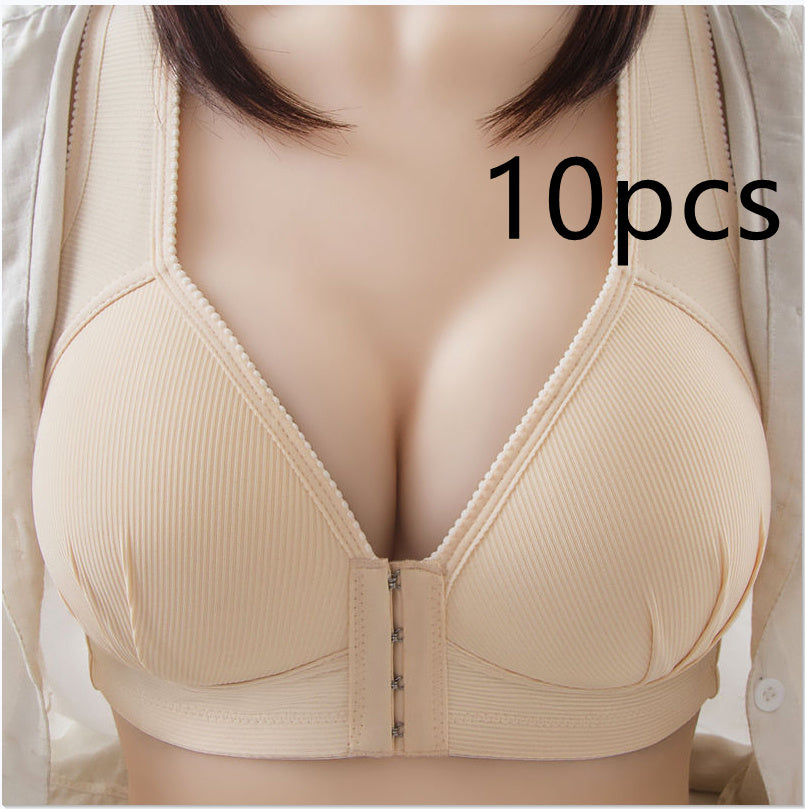 Small Breast Holding Backless Bra 38to85 10pcs Flesh Color