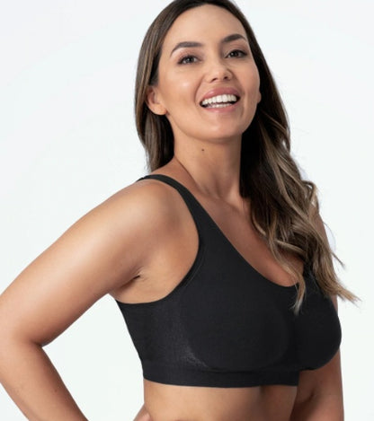 Plus-size S-3XL Premium Women Shaper Bra Female Underwear Black