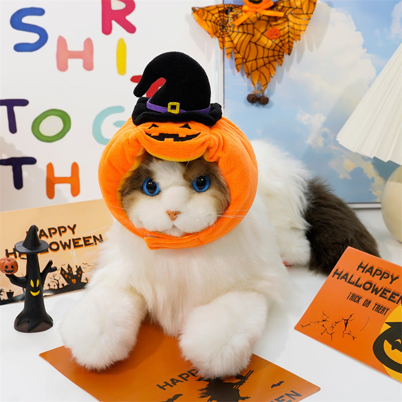 Halloween Pumpkin Vest For Dogs Cats Festive Pet For Small Animals Clothing