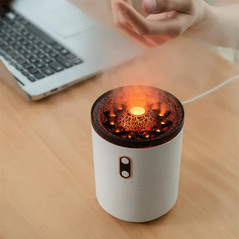 New Creative Ultrasonic Essential Oil Humidifier Volcano Volcanic edition USB