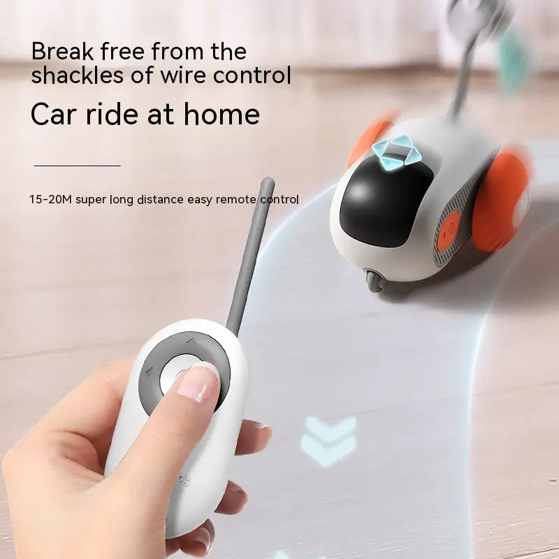 Remote Control Interactive Cat And Dog Car Toy USB Charging Self-moving Remote Control