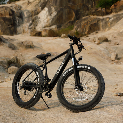 Professional Electric Bike For Adults, Fat Tire Electric Mountain Bicycle, 1000W Motor 48V 15Ah Ebike For Trail Riding, UL And GCC Certified