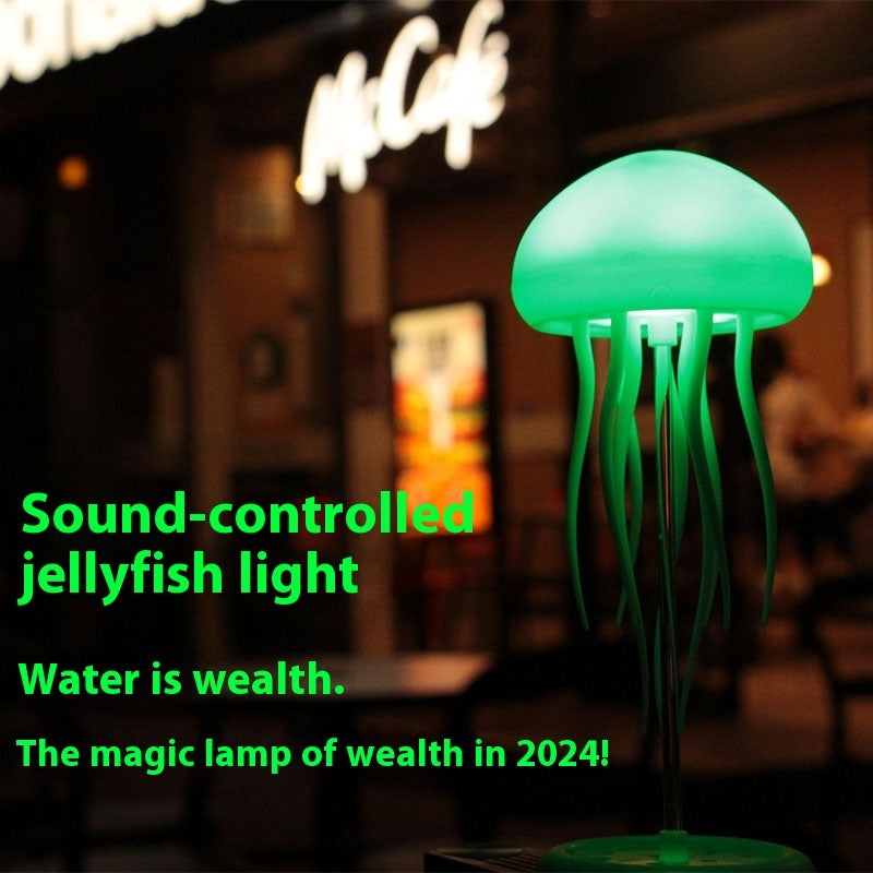 Jellyfish Mood Lamp LED Jellyfish Night Light Portable Jellyfish Lamp Jellyfish Decorations