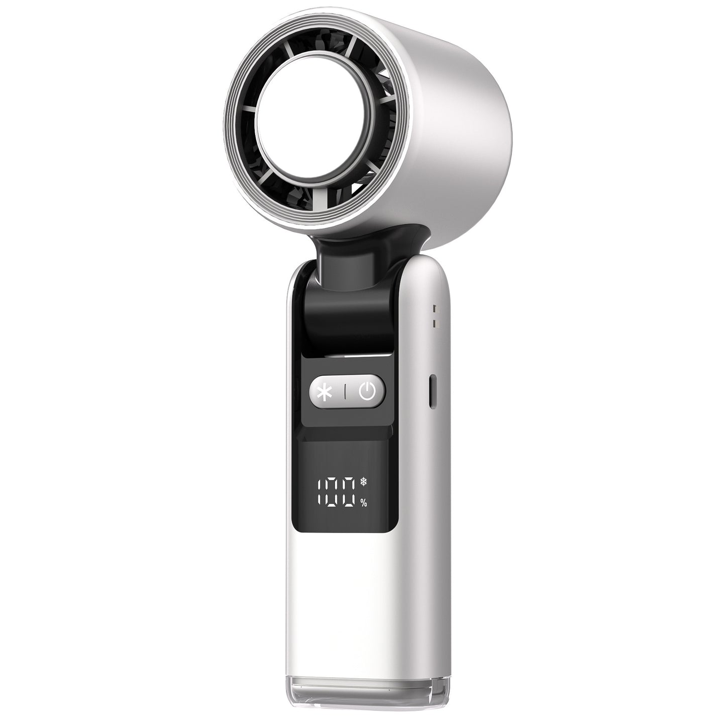 Turbos Chilled Ice Sensation Cold Fan Super Mini Turbos Speed Fan USB Powered Digital Display