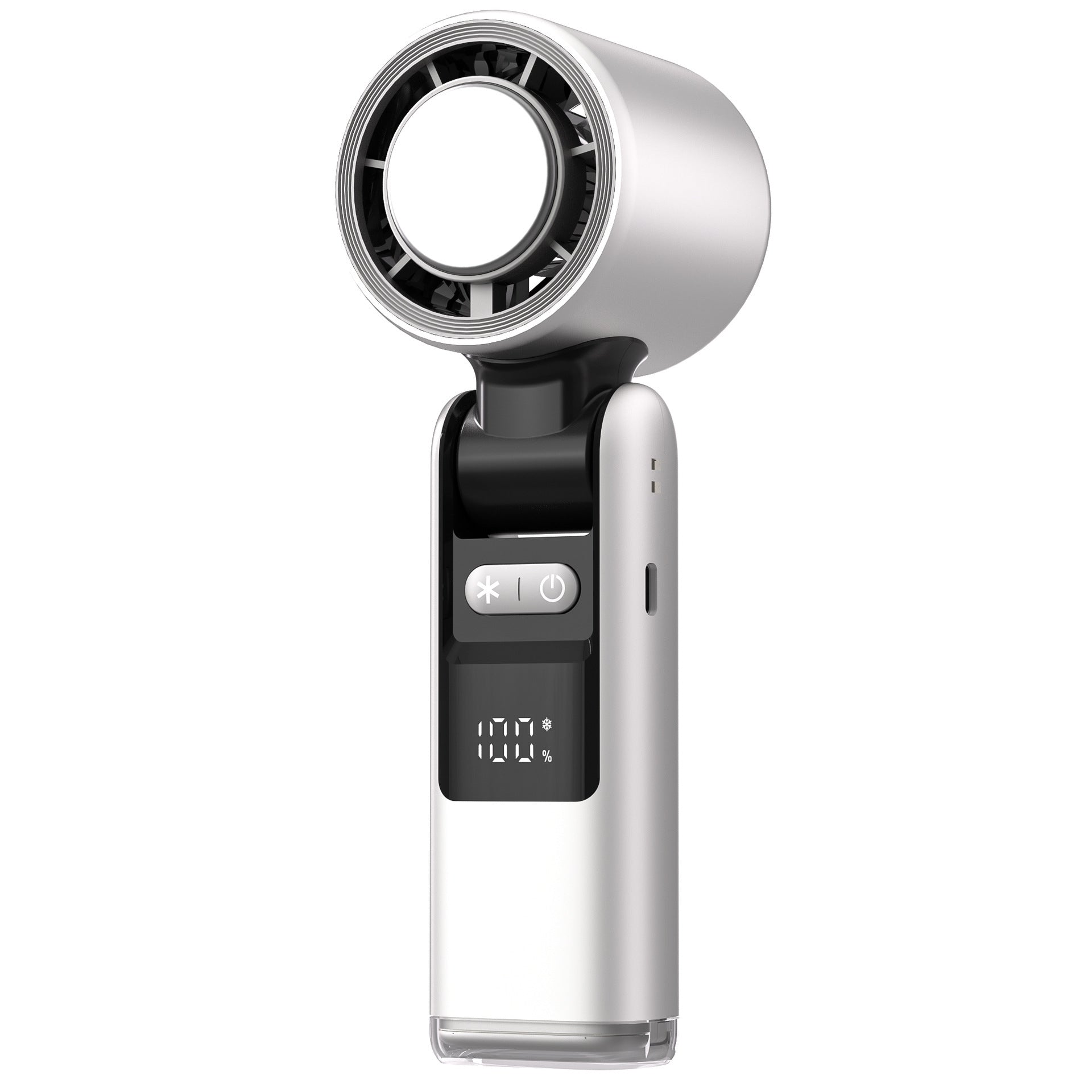 Turbos Chilled Ice Sensation Cold Fan Super Mini Turbos Speed Fan USB Powered Digital Display