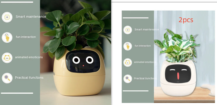 Smart Planter Endless Fun Over 49 Rich Expressions 7 Smart Sensors And AI Chips Set26 Small