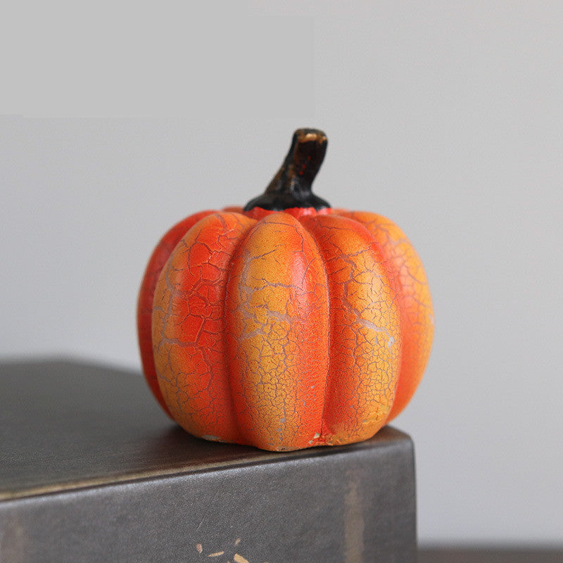 New Halloween Pumpkin Lantern Simulation Pumpkin LED Candle Lamp Pumpkin Medium