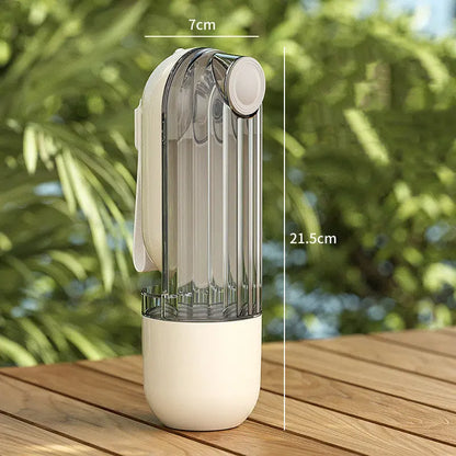 2 In 1 Pet Water Cup Beige