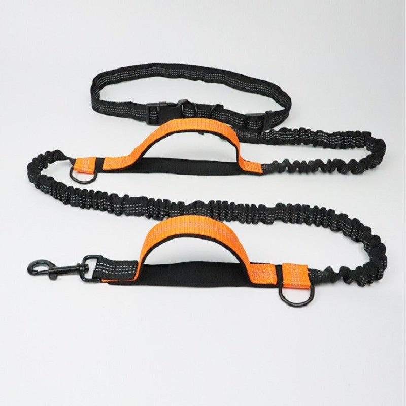 Pet Products Pet Traction Rope Multifunctional Orange