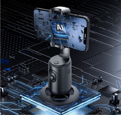 360 Auto Face Tracking Gimbal AI Smart Gimbal Face Tracking Auto Phone Holder For Smartphone Video Vlog