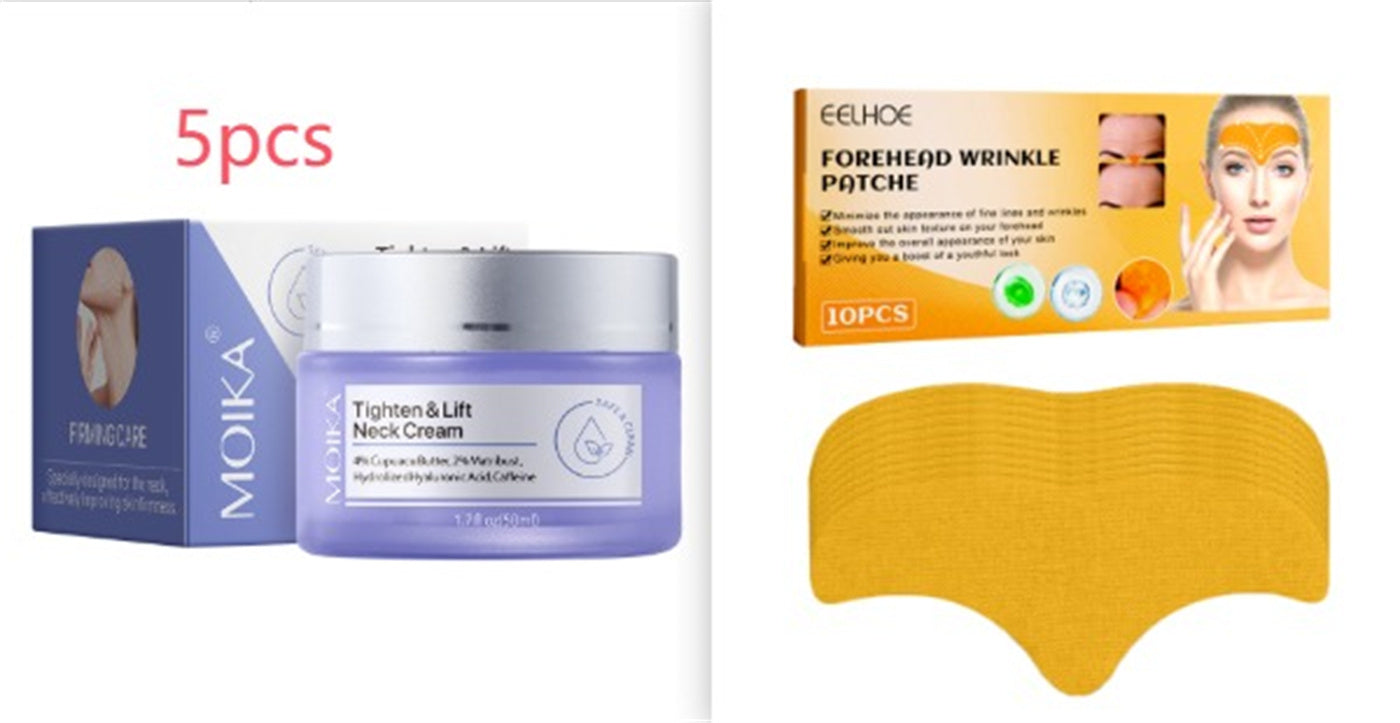 Neck Wrinkle Removal Cream Tightening Firming Anti-Aging Shaping Beauty Neck Cream Set3 1PCS