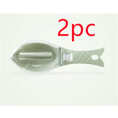 Fish Skin Brush Scraping