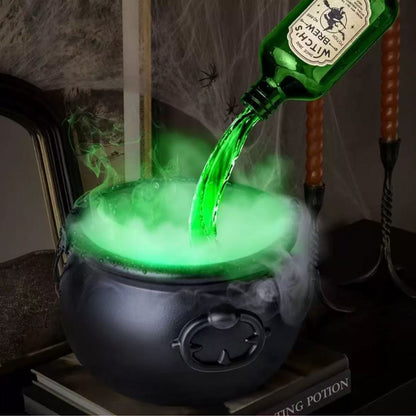 Halloween Black Wizard Bowl Magic Float Bottle Indoor Home Bar Magic Party Horror Ghost Decoration