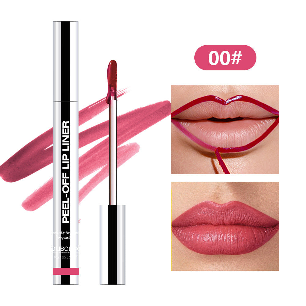 Pull Lip Liner Waterproof Long Lasting And Does Not Fade Lip Lacquer 3.5ml 00color